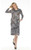 Inoah Fragments Grey Knit Dress
