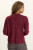 XCVI Raspberry V-Neck Sweater