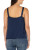 Liverpool Navy Brushed Satin Camisole