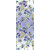 Chinar Watercolor Floral Jenn Purple Scarf