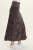 XCVI Charcoal Cord Ruched Skirt