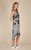 Inoah Spiral Static Grey Knit Dress