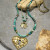 Primitive Peddler Green with Envy Heart Layered Necklace