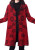 Winding River Red & Black Rose Reversible Buttoned Coat