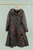 La Maison Embroidered Flowers Wool Coat