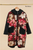 La Maison Floral Hoodie Coat