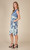 Inoah Static Blue Soft Knit Dress
