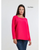TINA Stephens Soft Jewel Neck Sweater