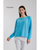 TINA Stephens Soft Jewel Neck Sweater