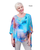 TINA Stephens Silk Geode Kaftan