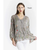 TINA Stephens Garden Viola Blouse
