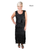 TINA Stephen Silk Maxi Ruffle Dress