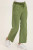 XCVI Green Apple Twill Barrell Pants