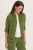 XCVI Green Apple Twill Cargo Shirt