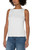 Liverpool Snow Boatneck Rib Sleeveless Top