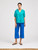 Cut Loose Morning Glory Ruffle Collar Top