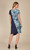 Inoah Bluemi Slant Hem Textured Dress