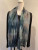In Style Moroccan Blue Merino Wool Scarf
