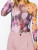 AMB Designs Abloom Nuditee Sheer Top