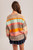 Hem & Thread Stripe Color Block Sweater