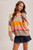 Hem & Thread Stripe Color Block Sweater