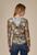 Inoah Sunset Resort Mesh Hoodie Top