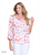 Multiples Coral Spots Blouse