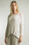 Tempo Paris Beige Cotton Osize Crop Sweater