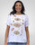 Kyla Ivory Cotton Evil Eye Embroidered Top