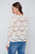 Coco Y Club Ecru Diamond Weave Sweater