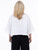 Shannon Passero White Cotton Gauze Crop Shirt
