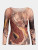 AMB Designs Dragon Dance Nudi Ink Mesh Top
