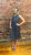 Shana Black Bandana Cotton Crinkle Aline Dress