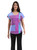 Parsley & Sage Colorful Patchwork Print Tee