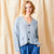 Suzy D Chambray Boyfriend Cardigan