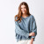 Suzy D Fossil Gray Oversized Sweatshirt