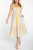 Liverpool Cream Stripe Cotton Strap Dress