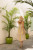Liverpool Cream Stripe Cotton Strap Dress
