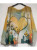 LOOWIE Yellow Heart Printed Sweater