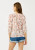 Lovestitch Natural & Rust Crinkle Blouse