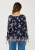 Lovestitch Floral Split Neck Blouse