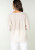 Lovestitch Striped Split Neck Blouse