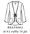 Kleen European Linen Ruffle Jacket