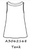 Kleen Cotton Stretch Tank