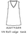 Kleen Cotton Roll Edge Tank