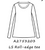 Kleen Cotton Roll Edge Top