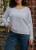Avalin Cotton Boxy Relaxed Sweater