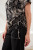 Tribal Cave Painting Jersey Ruched Top