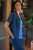 XCVI Indigo Twill Boxy Jacket