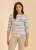 French Dressing Spritz Stripey Jersey Top